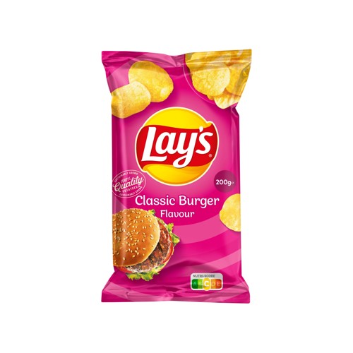 Lay''s Chips Classic Burger 200 gr