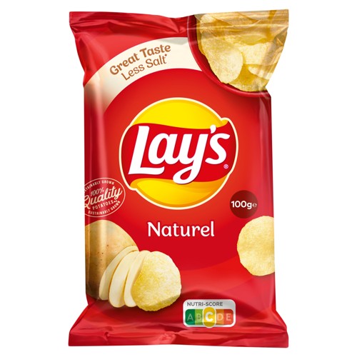 Lay''s Chips Naturel 100 gr
