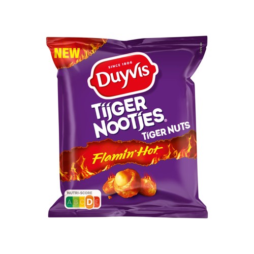 Duyvis Tiger Nuts Flamin Hot Cacahuètes 275 gr