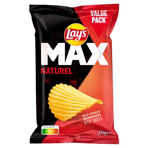 Lay's Max Naturel Chips 275 gr