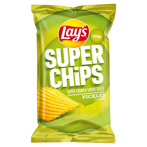 Lay's Super Chips Pickles 170gr