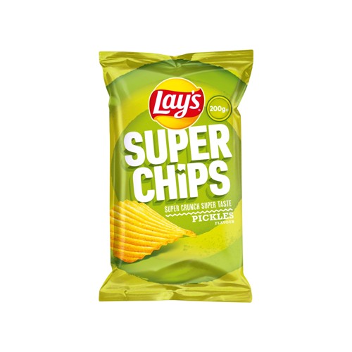 Lay's Super Chips Pickles 170gr
