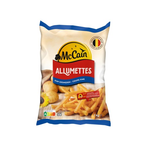 McCain Allumettes Frites Coupe Fine 1 kg