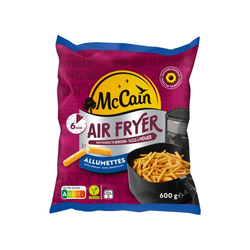 McCain Airfryer Allumettes Frites 600 g
