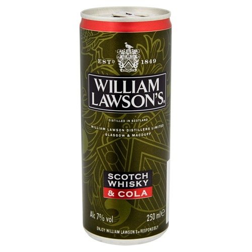 William Lawson Cola (25 cl)