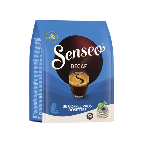 SENSEO DECAFEÏNEERDE PADS 36 STUKS