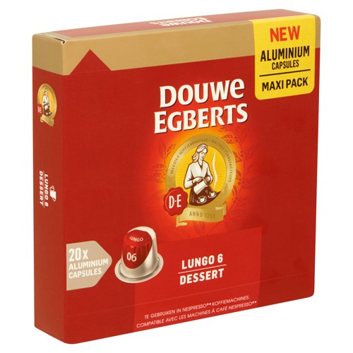 Douwe Egberts Lungo Dessert Capsules 20st