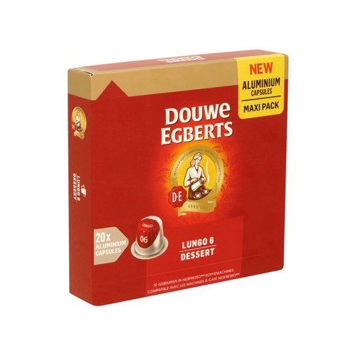Douwe Egberts Lungo Dessert Capsules 20st