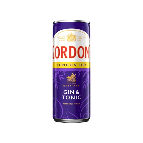 Gordon''s London Dry Gin & Tonic 250 ml