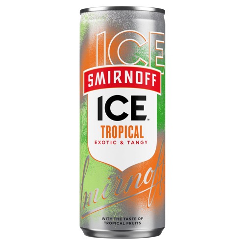 Smirnoff Ice Tropical Vodka Mixed Drink 25 cl