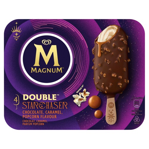 Magnum Ola Glace Double Starchaser 4 x 85 ml