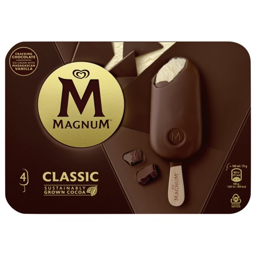 Magnum Classic 4x100ml