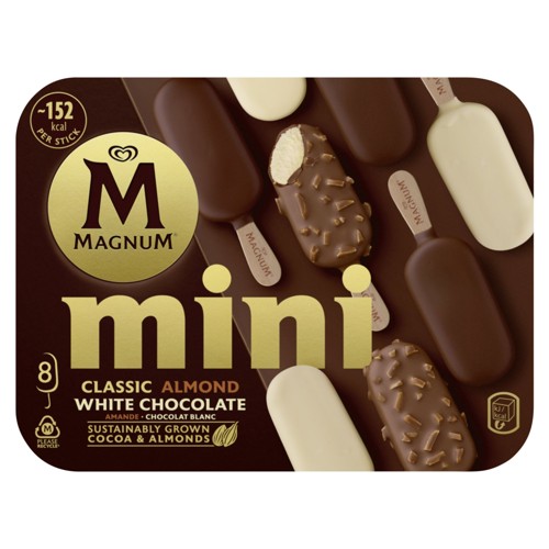 Magnum Mini Glace Vanille 8 Pièces 336.8 g