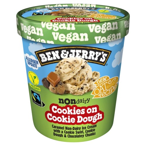 Ben & Jerry''s Glace Caramel à Base d''Avoine 415 g