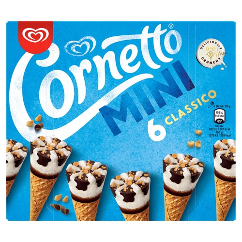 Ola Cornetto Mini Classic 6x60ml