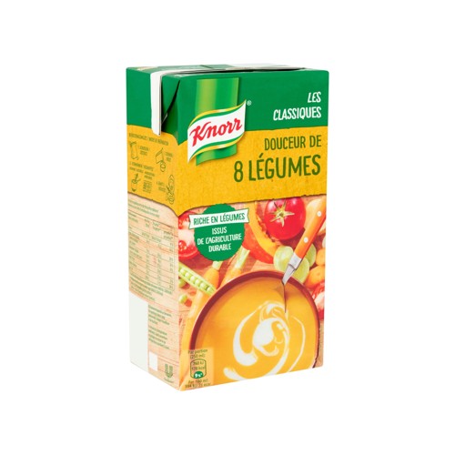 Knorr Classics Tetra Soupe Douceur de 8 Légumes 1 L
