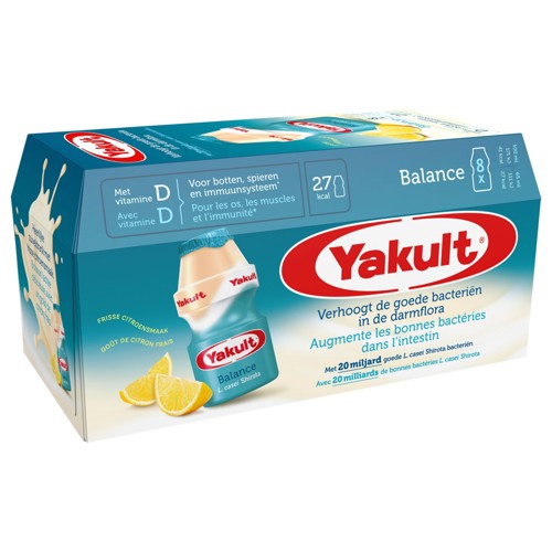 Yakult Balance Goût de Citron Frais 8 x 55 ml
