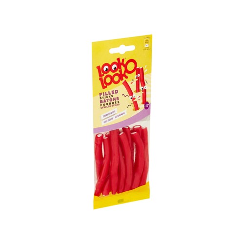 Look O Look filled sticks kersensmaak cherry 115g