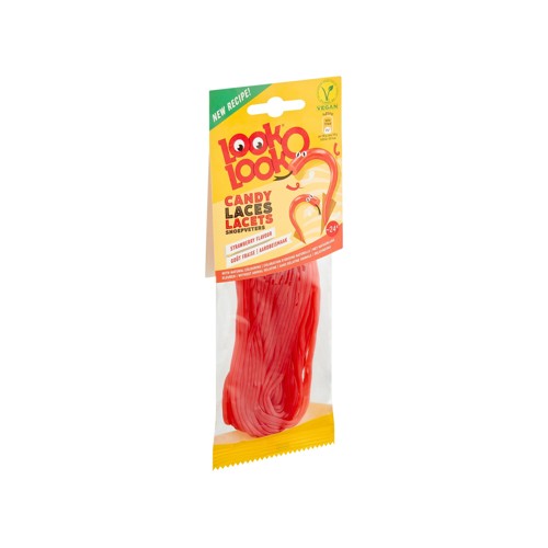 Look O Look Candy Laces Strawberry (90gr)