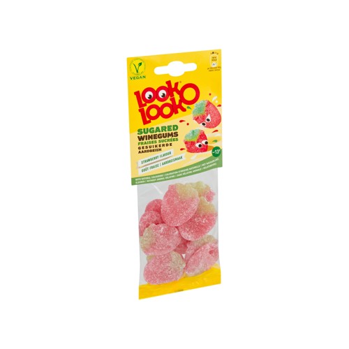 Look O Look Gesuikerde Aardbeien (130gr)