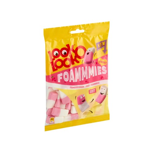 Look-O-Look Foam Framboos 180g