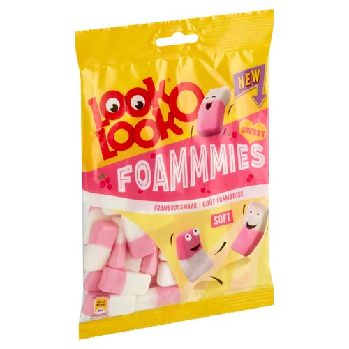 Look-O-Look Foam Framboos 180g