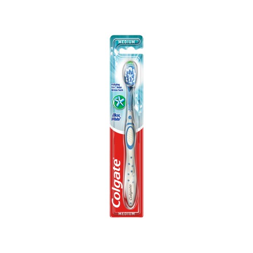 Colgate Max White Medium Brosse à Dents 1 Pièce