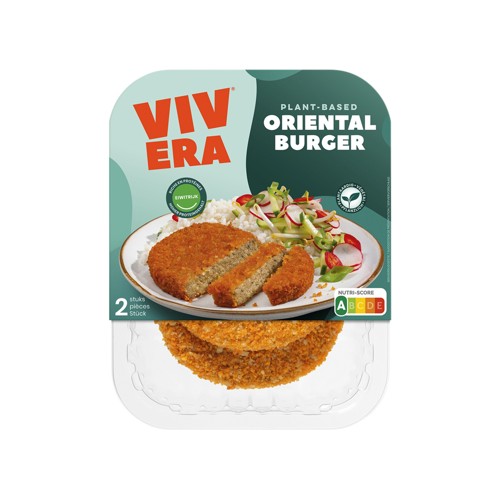 Vivera Burger Oriental Végétalien 200 g Plateau