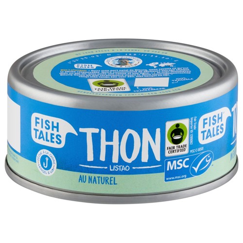 Fish Tales Thon Listao au Naturel 160 g