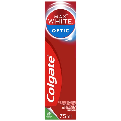 Dentifrice blancheur Colgate Max White Optic - 75ml