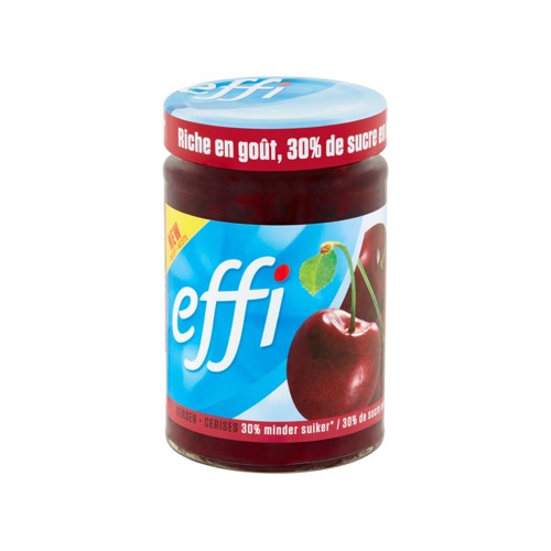 EFFI VRUCHTENKONFITUUR KERSEN 350G