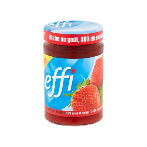 EFFI VRUCHTENKONFITUUR AARDBEI 350G