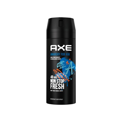 Axe Déodorant Bodyspray Anarchy for Him 150 ml