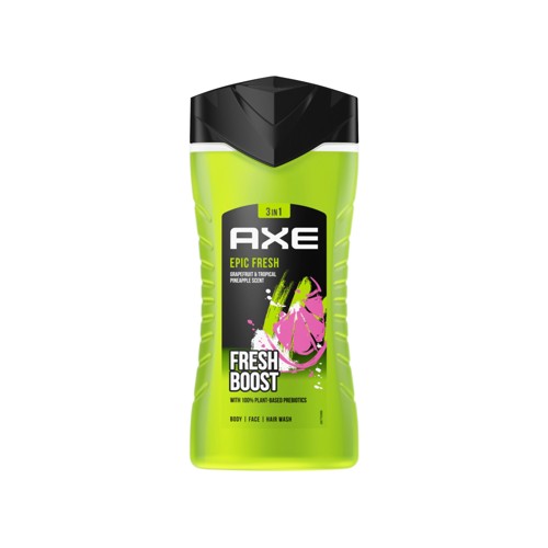 Axe Gel douche et shampooing 3 en 1 Epic Fresh 250 ml