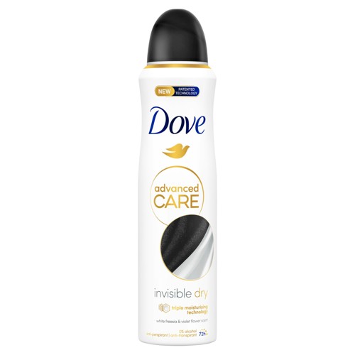 Dove Advanced Care Anti-Transpirant Invisible Dry 150 ml