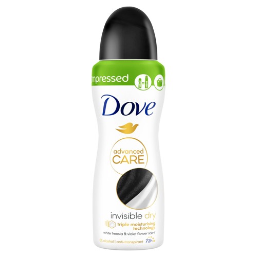 Dove Deo Compact Invisible 100ml
