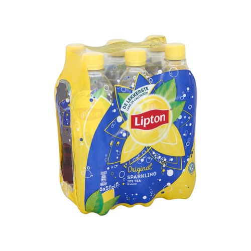 Lipton Ice Tea Thé Glacé Pétillant Original 6 x 50 cl