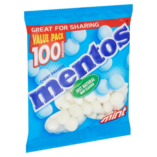 Mentos Chewy Dragees Mint 300 g