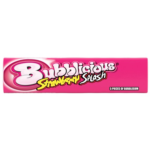 Bubblicious Strawberry Splash 38 g