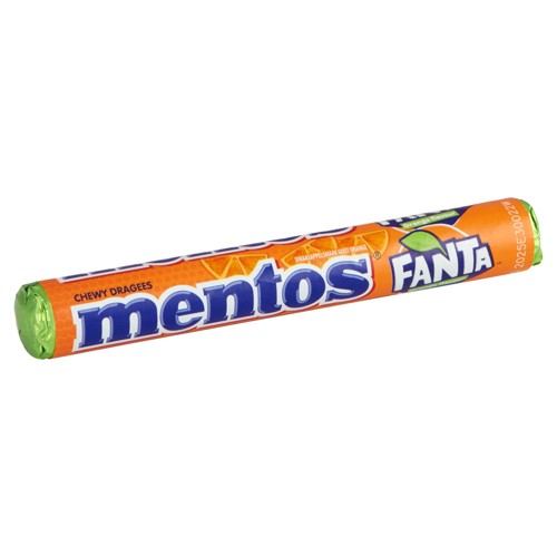 mentos Chewy Dragees Fanta Sinaasappelsmaak 37.5 g