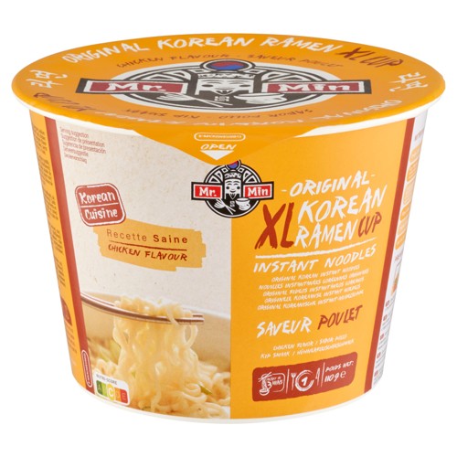 Mr. Min Nouilles Instantanées Coréennes Originales Saveur Poulet 110 g