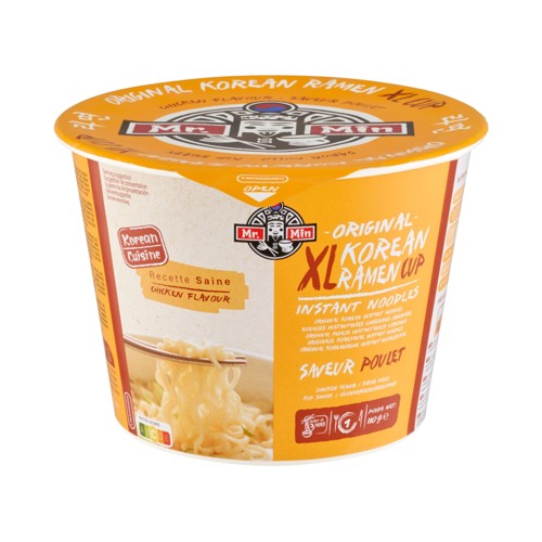 Mr. Min Nouilles Instantanées Coréennes Originales Saveur Poulet 110 g