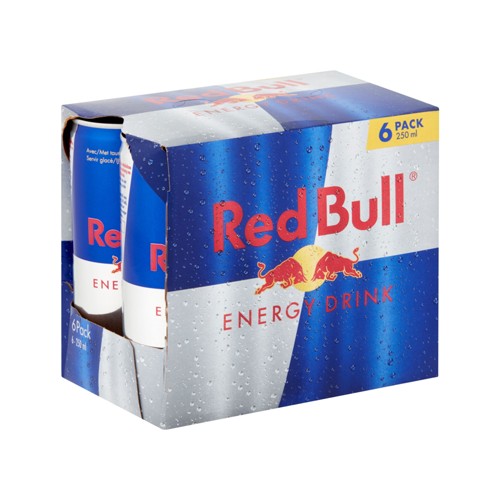 Red Bull Energy Drink 6-Pack 25 cl