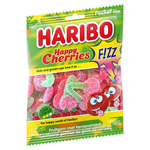 Haribo Happy Cherries F!ZZ 70 g