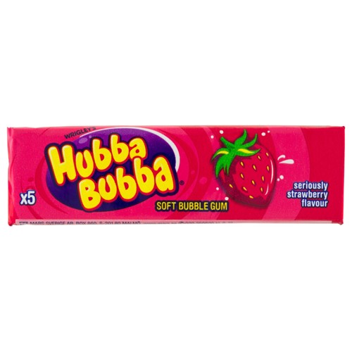 Hubba Bubba Seriously Strawberry