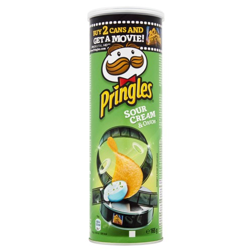 Pringles Sour Cream & Onion chips