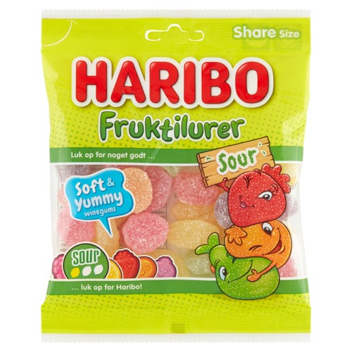 Fruktilurer Sour - Haribo