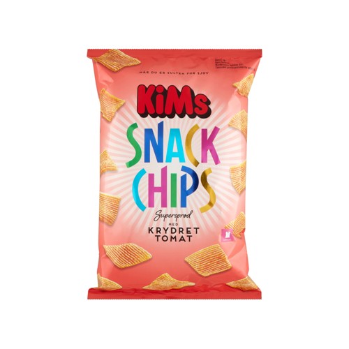 KiMs Snack Chips Med Krydret Tomat