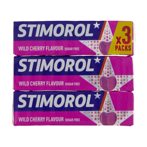 Stimorol Wild Cherry Flavour 3xpacks