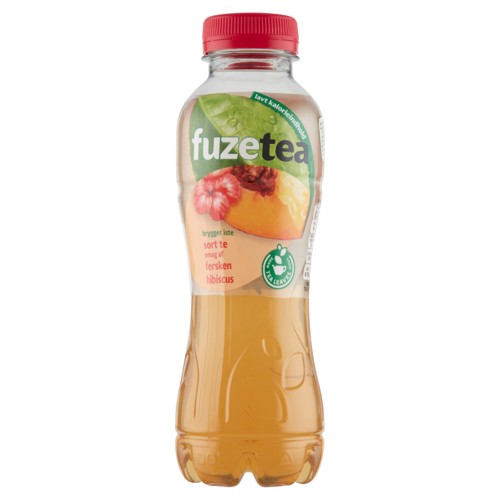 Fuze Tea Sort Te Fersken & Hibiscus 0.40 L